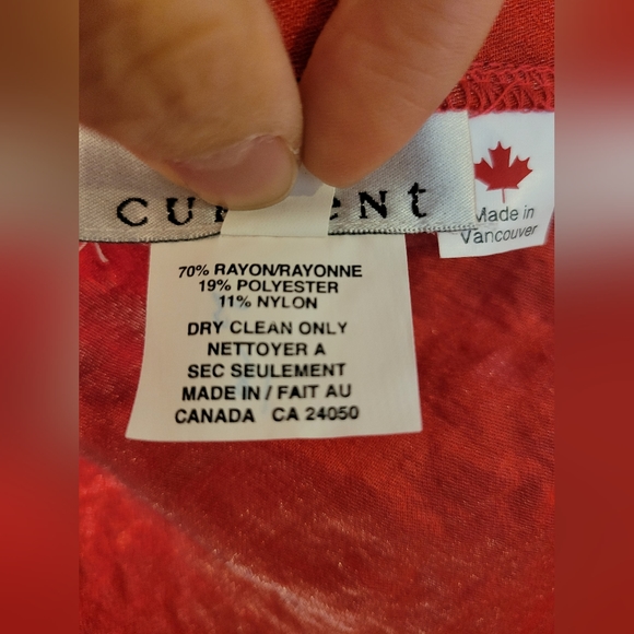 CURRENT Red Skirt, size 4 - Picture 5 of 5